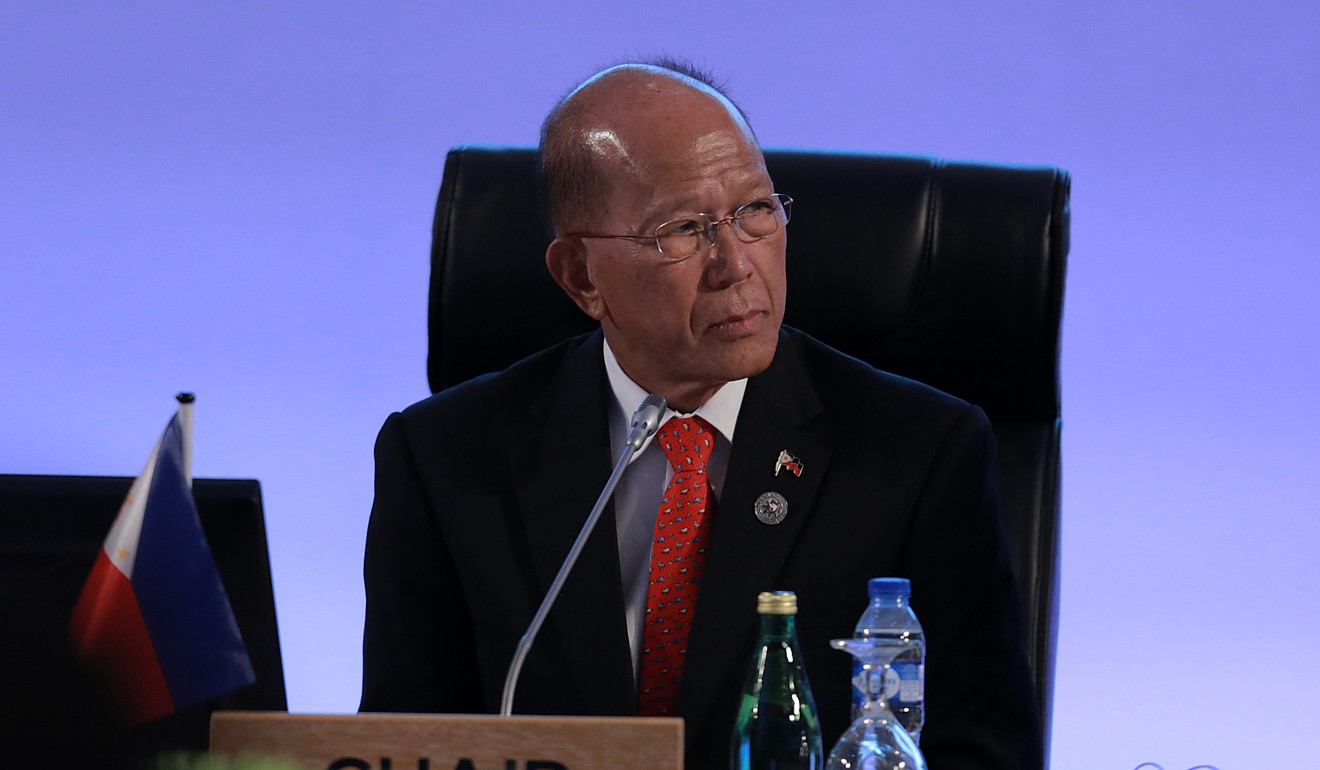 Philippine defence secretary Delfin Lorenzana said “the mere presence” of the Chinese dredger was “a little bit concerning”. Photo: Xinhua