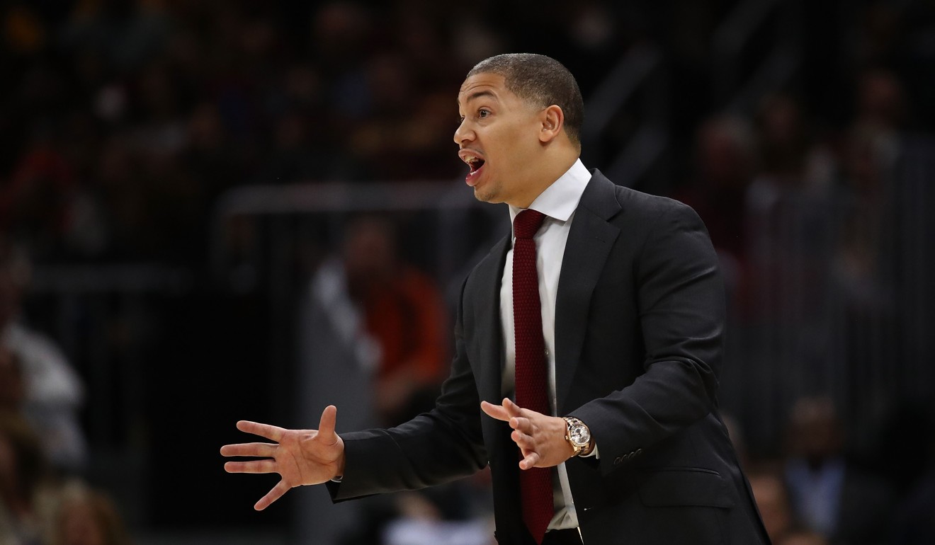Head coach Tyronn Lue says his Cleveland Cavaliers players should be embarrassed by their form. Photo: AFP