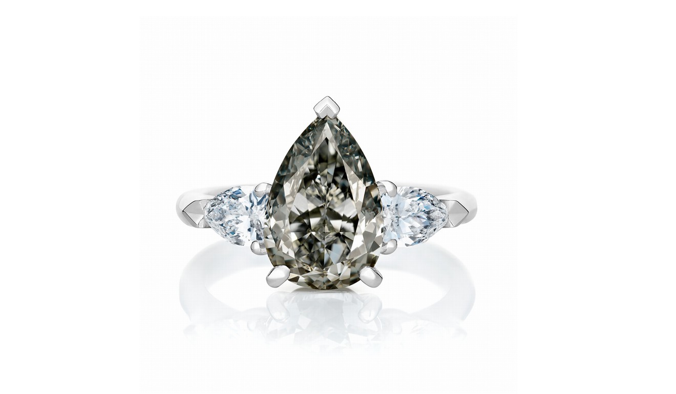 As in fancy blue diamonds, the presence of boron forms a grey diamond. These relatively unknown treasures are considered alongside red and orange diamonds as the most coveted colours. Grey diamonds often house hints of blue at their centres and have come to represent wisdom and security. Photo: De Beers