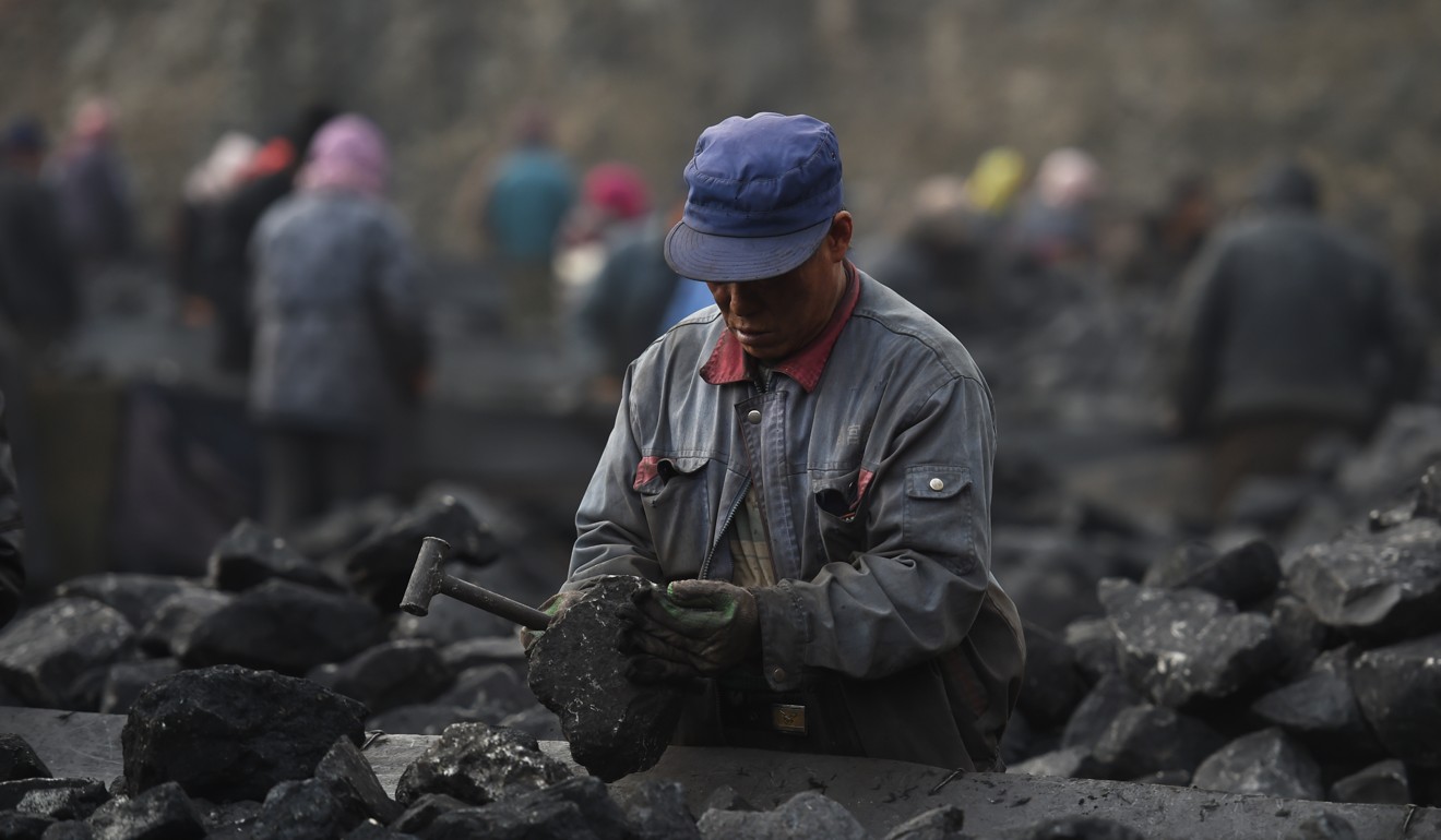 China Shenhua, the nation’s biggest coal producer, shot up 5.6 per cent on the back of positive factory price data. Photo: AFP