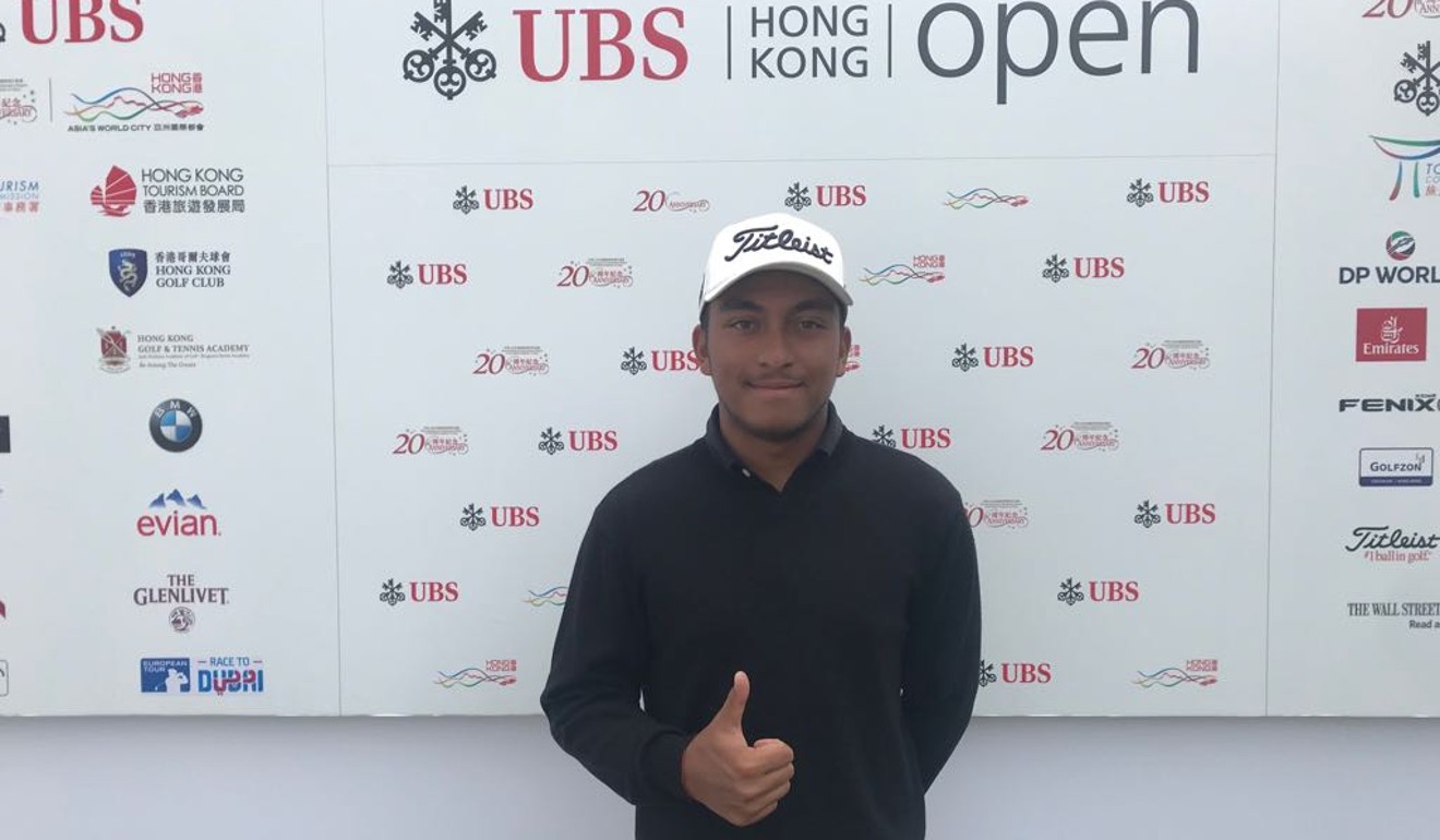 Hong Kong's Leon D'Souza makes the UBS Hong Kong Open cut.