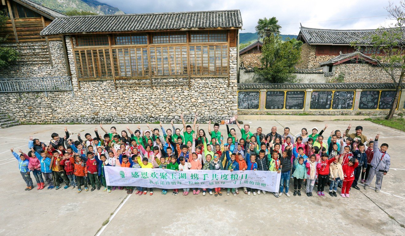 Banyan Tree Lijiang and Pack for a Purpose work together to support local primary schools in Lijiang, China. Photo: Pack for a Purpose