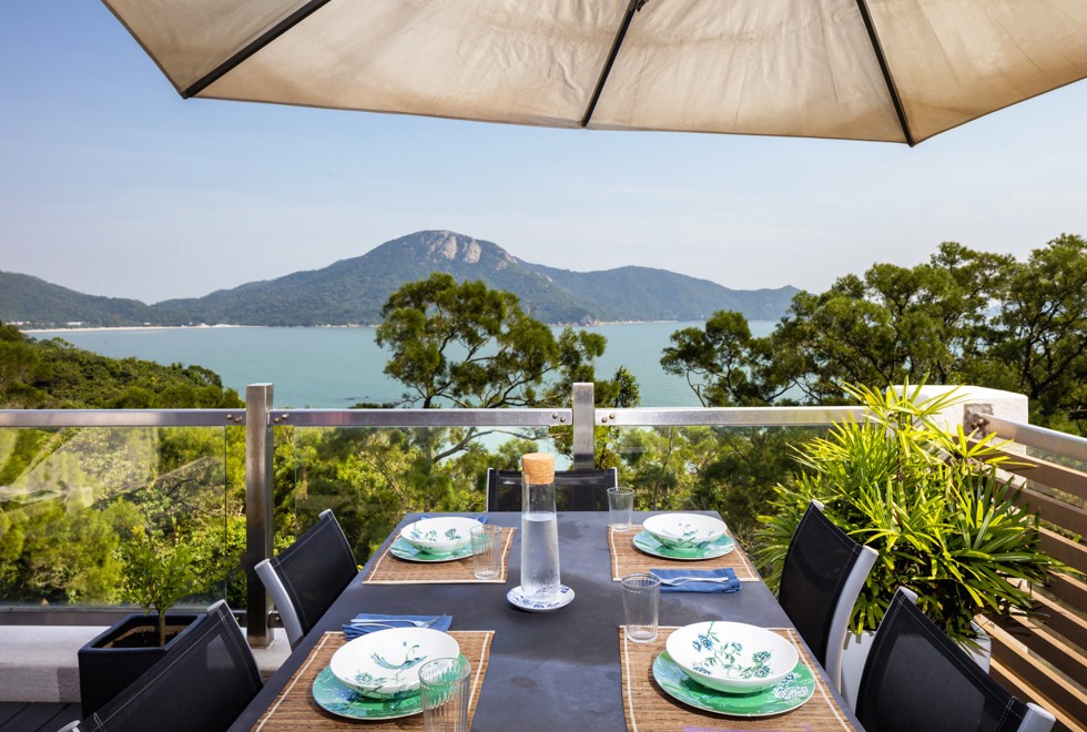The Reinerts’ home boasts spectacular views.
