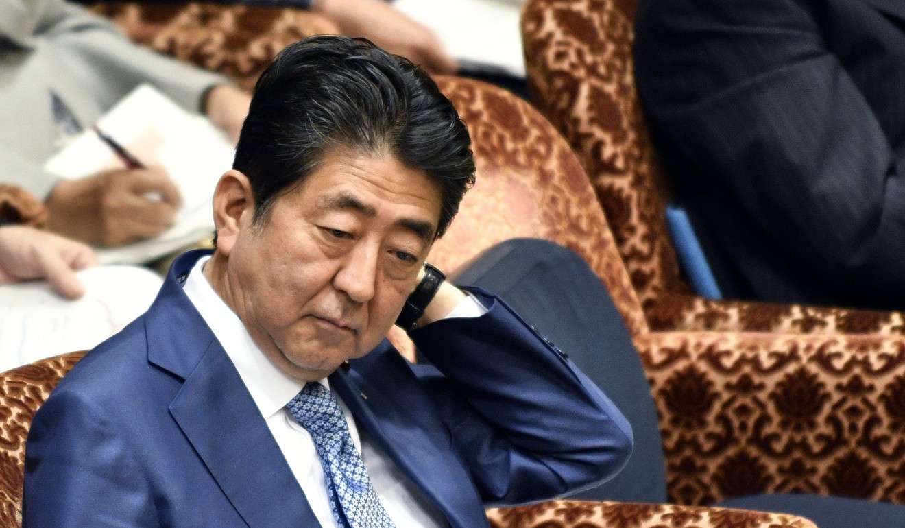 Japan's Prime Minister Shinzo Abe. Photo: EPA