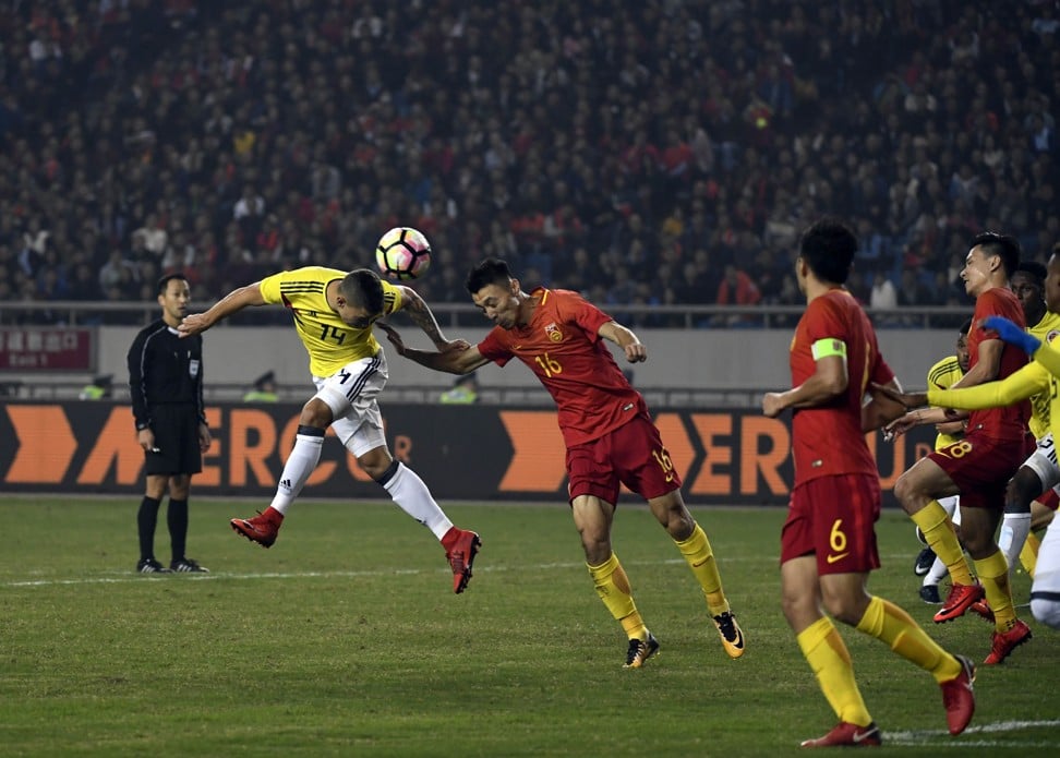 China are still languishing at No 60 in Fifa’s world rankings. Photo: AFP