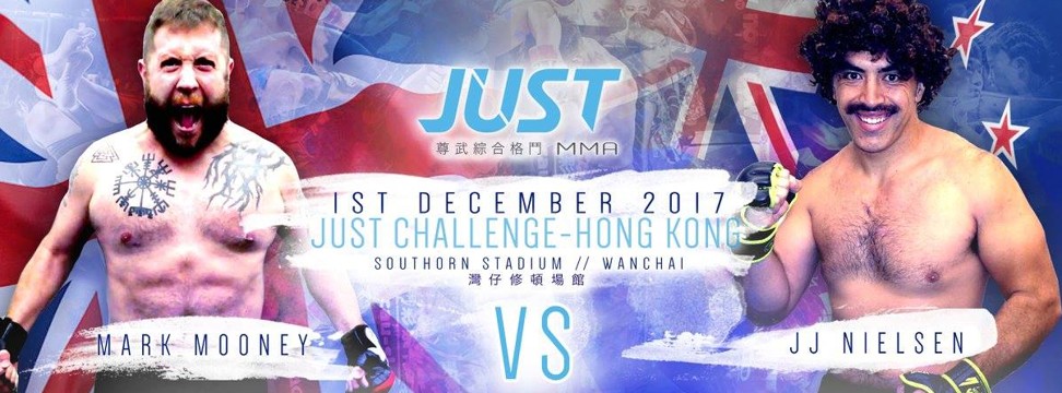 Mark Mooney and Jack Nielsen will make their Hong Kong MMA debuts. Photo: Just MMA