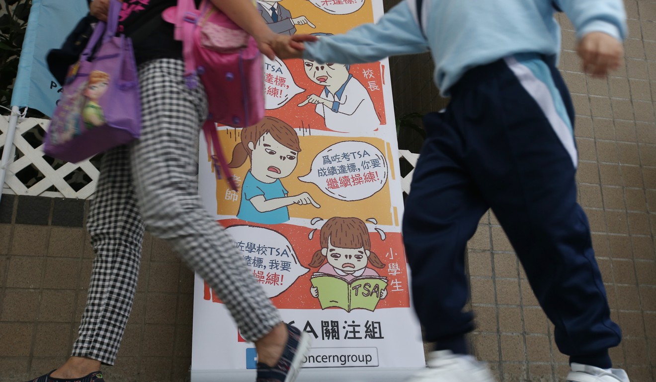 The Professional Teachers’ Union poll surveyed 1,741 primary schoolteachers in Hong Kong. Photo: David Wong