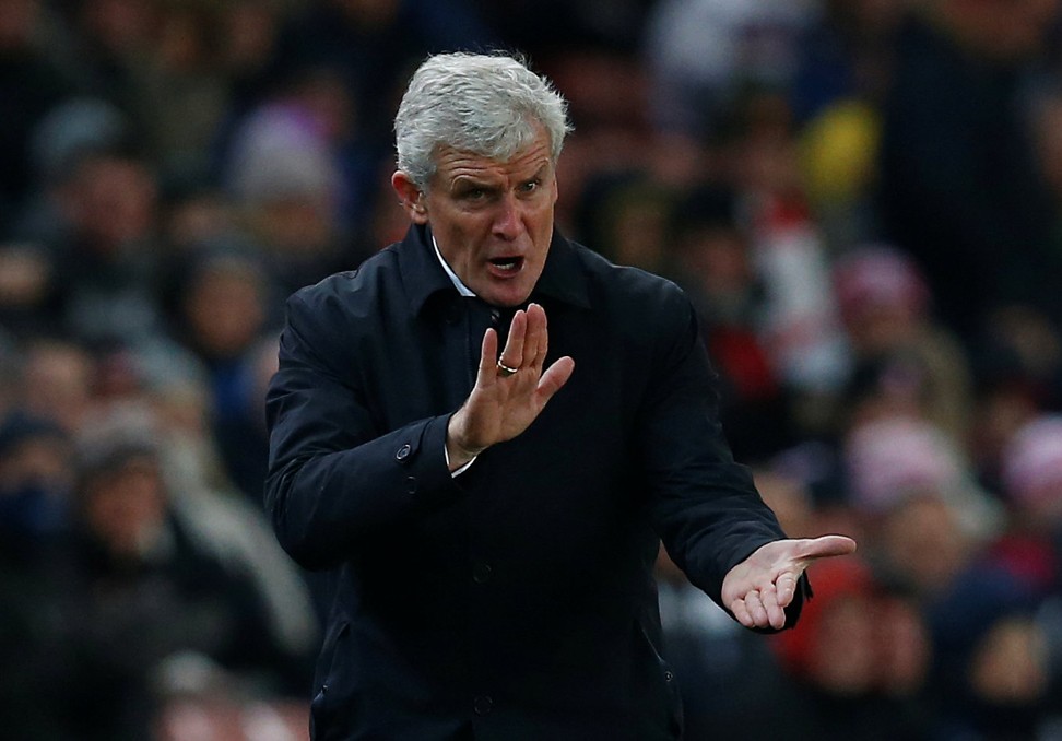 Mark Hughes said he appreciated the player’s frustrations. Photo: Reuters