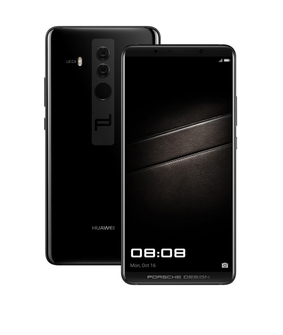 Huawei’s Porsche Edition Mate 10 Pro, which retails for 9,000 yuan in China.
