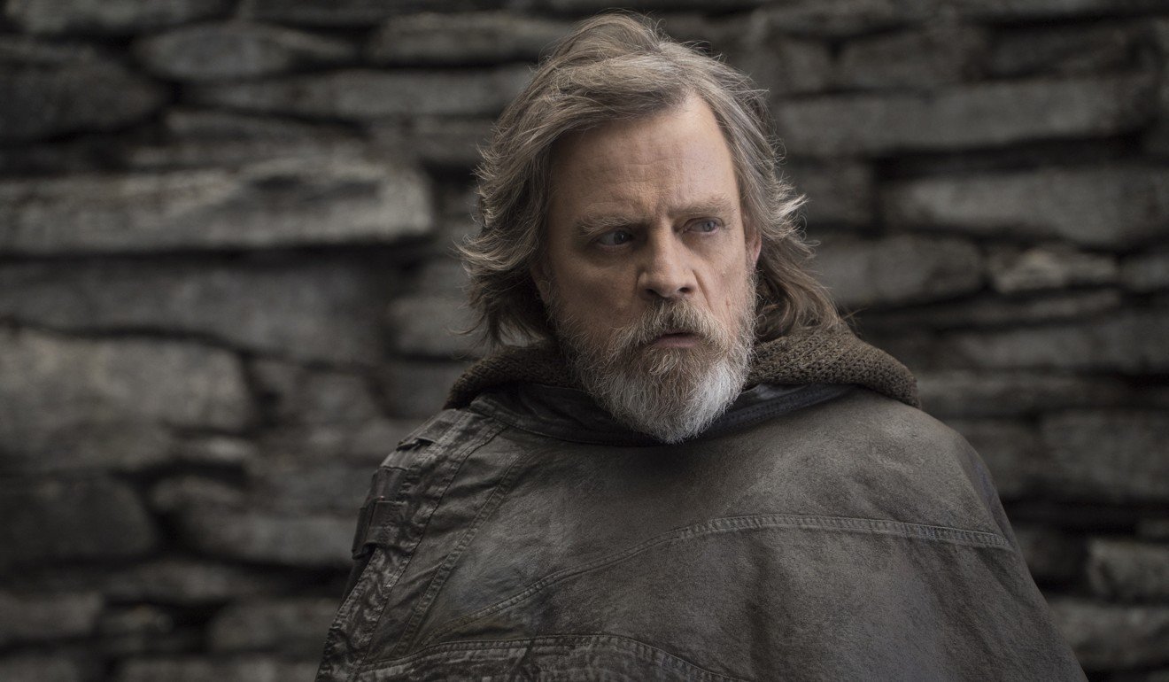 This image released by Lucasfilm shows Mark Hamill as Luke Skywalker in Star Wars: The Last Jedi. Photo: AP