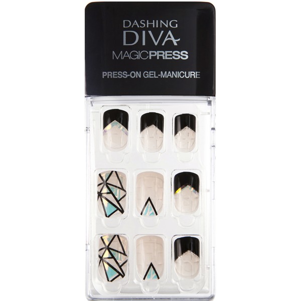 Peel and press for glamorous nails from Dashing Diva.