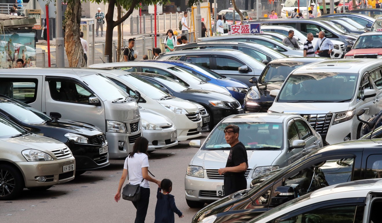 Fees for parking spaces have not changed in 23 years. Photo: K.Y. Cheng