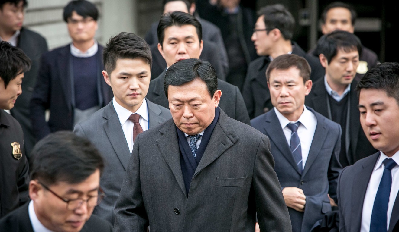 Founder of South Korea’s Lotte Group given four-year prison sentence ...