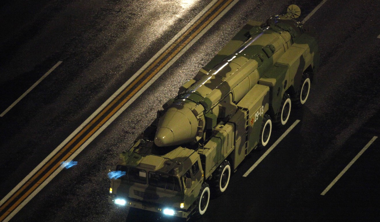 Military analysts say HGV systems could be used with various ballistic missiles. Photo: AP