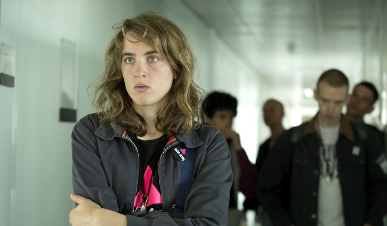 Adele Haenel in a still from 120 Beats per Minute.