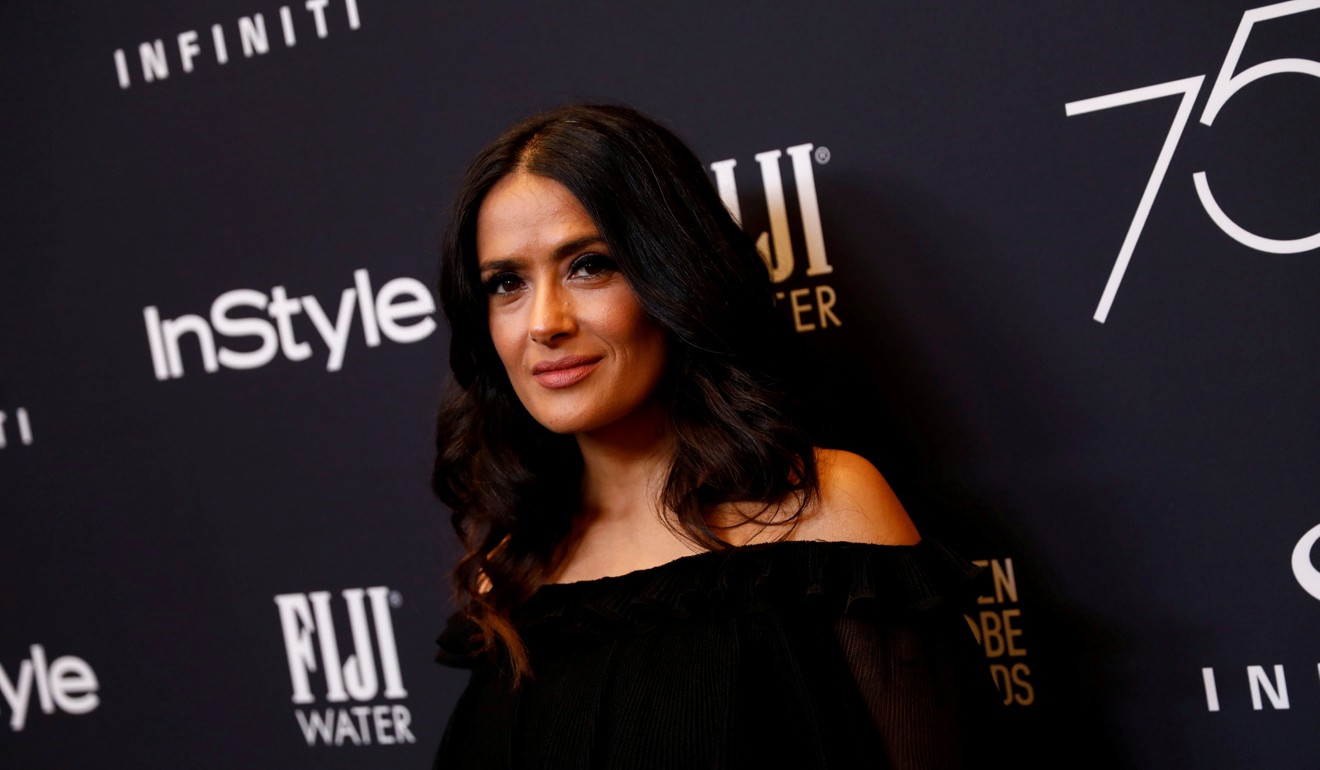 Actor Salma Hayek’s lengthy account of mistreatment by Harvey Weinstein was widely circulated on social media after appearing last month in The New York Times. Photo: Reuters