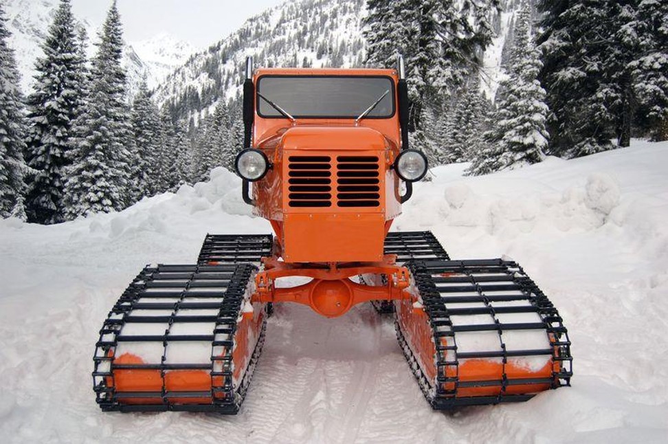 Values for vintage Tucker Sno-Cats such as this one have tripled in recent years. Photo: Jesse Cook