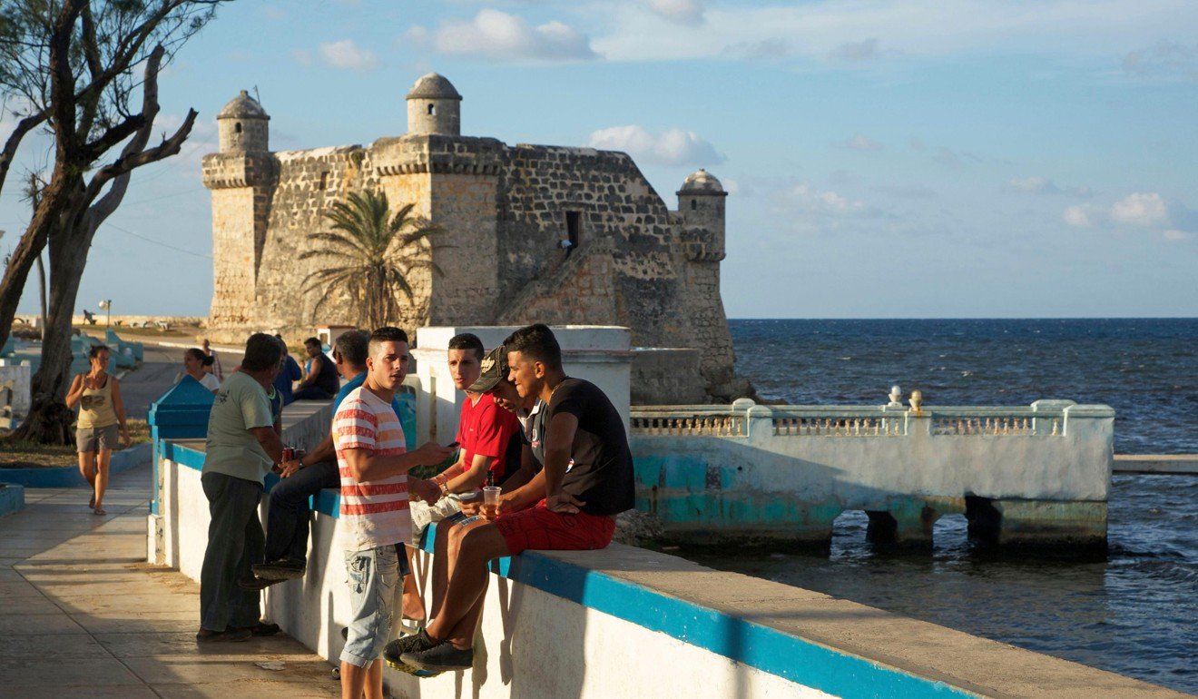 The seaside promenade in front of a colonial fort at Cojimar, Hemingway’s former seaside bolt-hole. Picture: Alamy