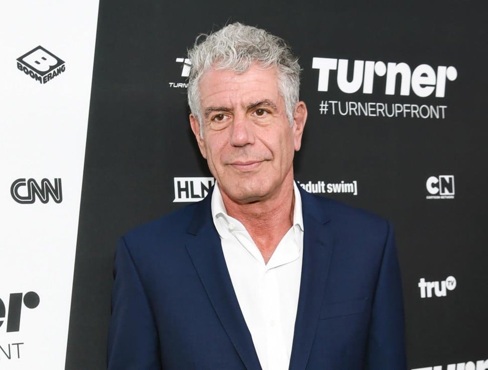 In this May 18, 2016 file photo, Anthony Bourdain attends the Turner Network 2016 Upfronts in New York. Bourdain has presented a documentary, 