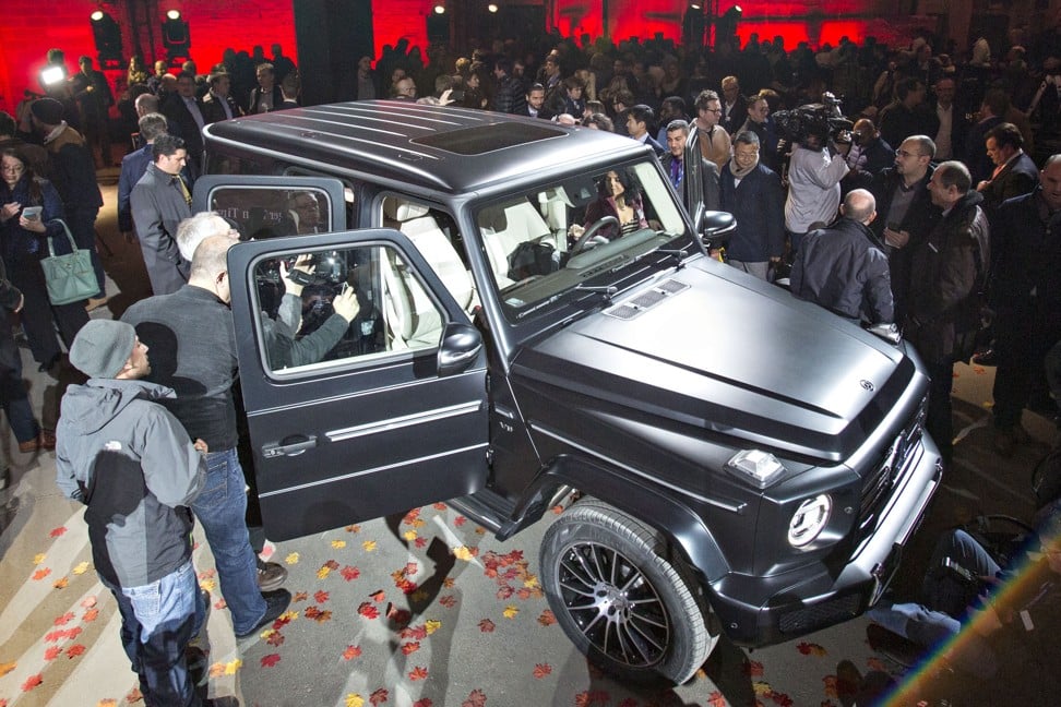 The G-Class drew big crowds at NAIAS.
