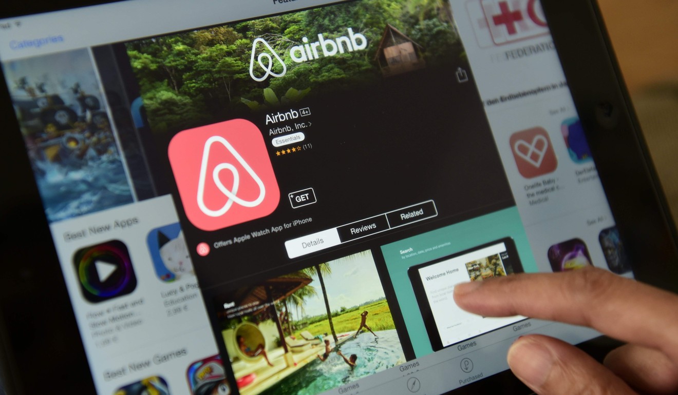 Shared accommodation services such as Airbnb are a rising trend in other countries. Photo: AFP