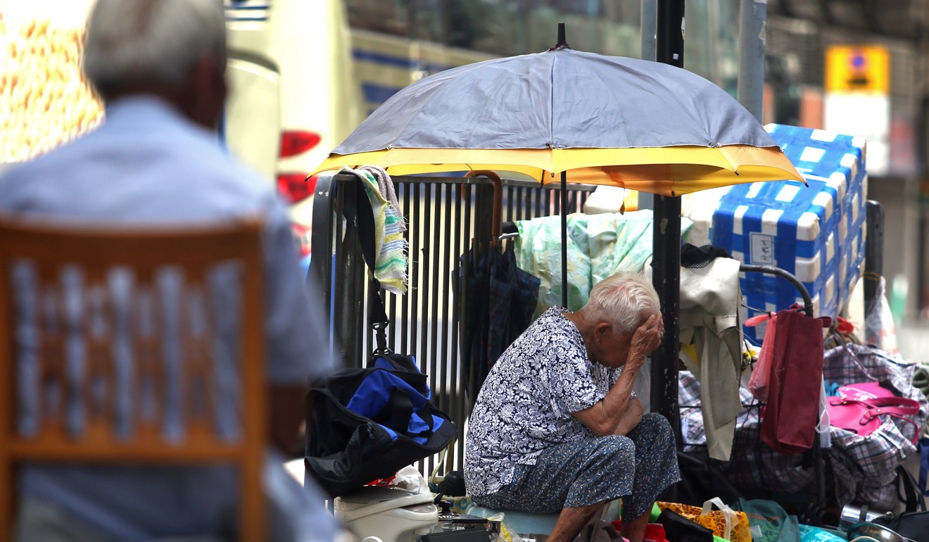 Districts such as Sham Shui Po ranked high in social deprivation. Photo: Sam Tsang