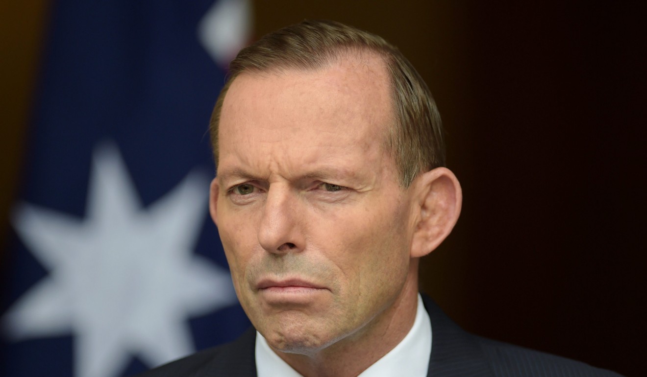 Former Australian prime minister Tony Abbott. Photo: EPA