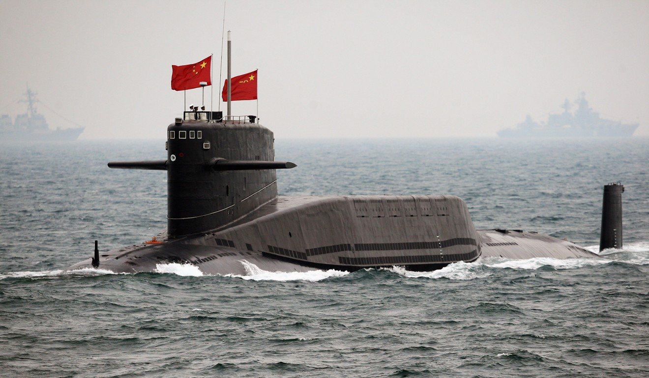 An artificial intelligence decision-support system with “its own thoughts” would reduce the mental burden of China’s nuclear submarine commanders. Photo: AFP