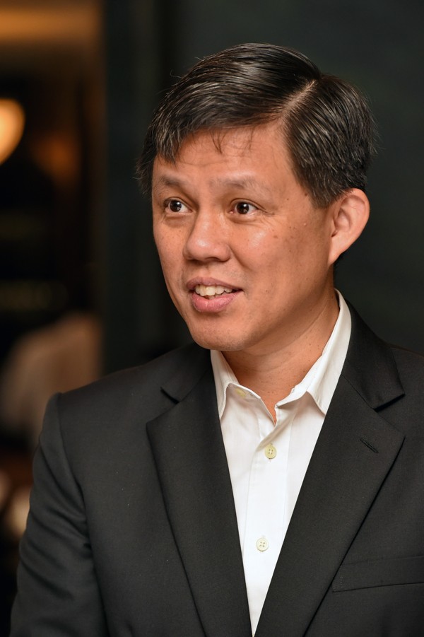 Chan Chun Sing, a minister in the Prime Minister’s Office, is one of three favourites to succeed PM Lee. Photo: AFP