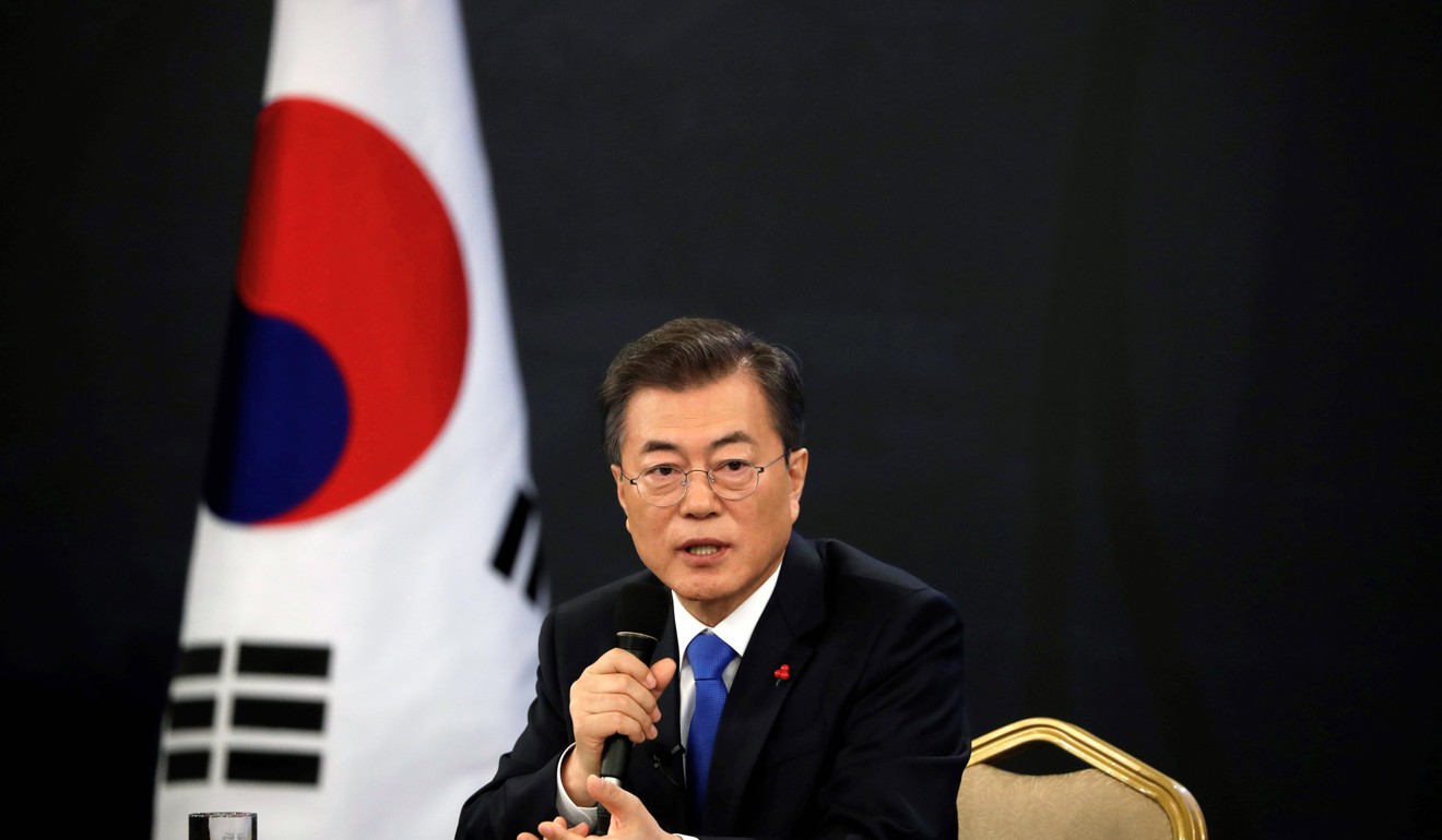 South Korean President Moon Jae-in. Photo: EPA