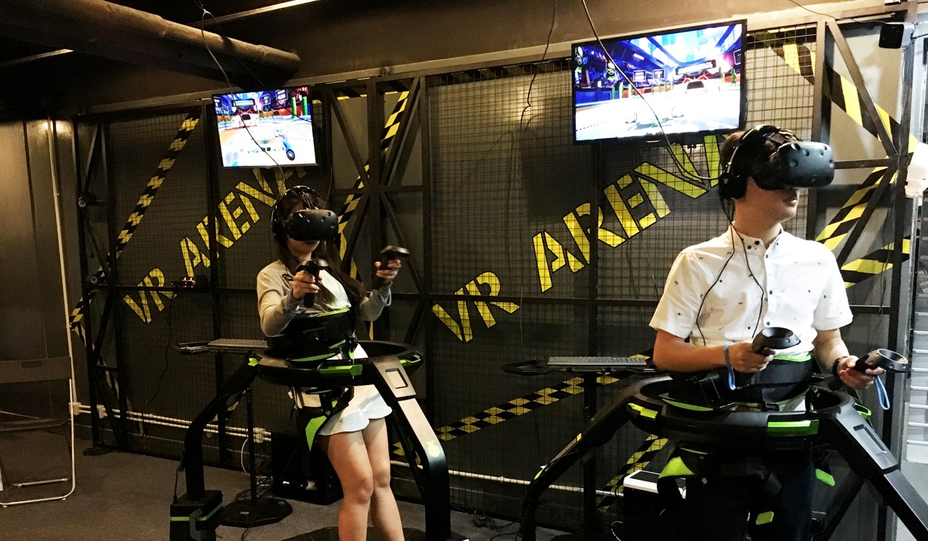 VR Arena in Causeway Bay, Hong Kong.
