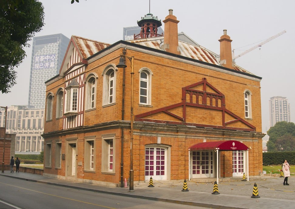 The former Rowing Club building in Waitanyuan, Shanghai. Photo: Stuart Heaver