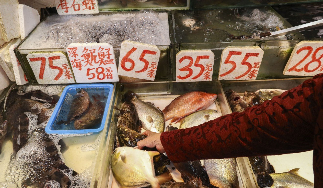 Imported reef fish can be commonly found in Hong Kong’s wet markets, especially around festivals. Photo: Nora Tam