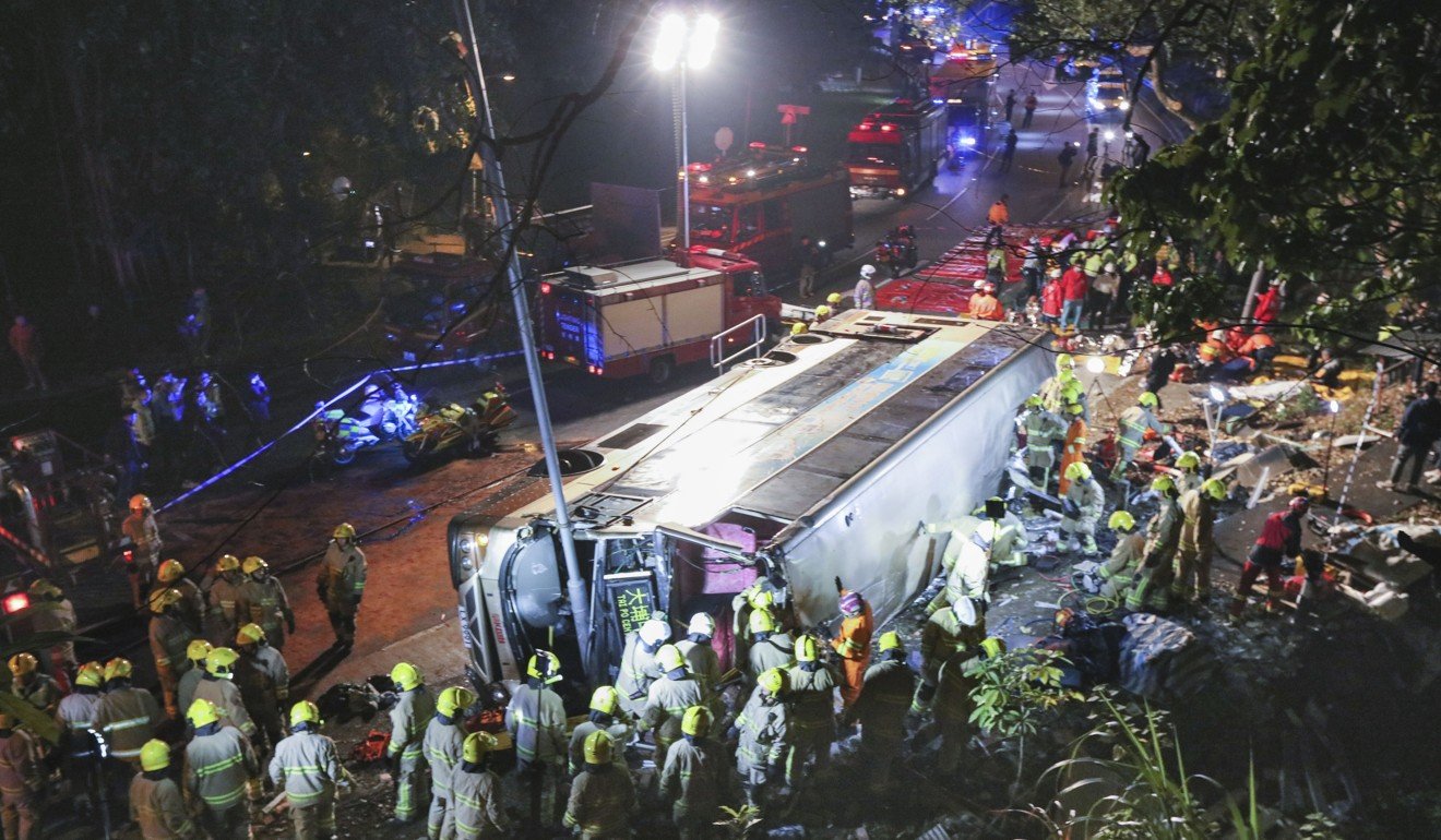 The crash on February 10 killed 19 people. Photo: Felix Wong