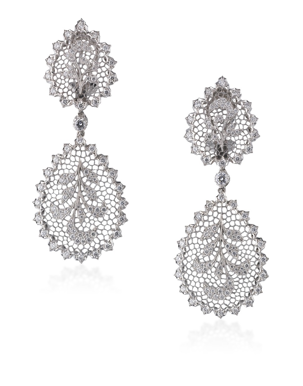 Buccellati's Ornato Orecchini earrings are popular with females.