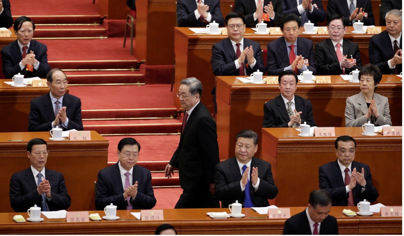 This month’s annual CPPCC session is the first in the body’s 13th five-year term. Photo: Reuters