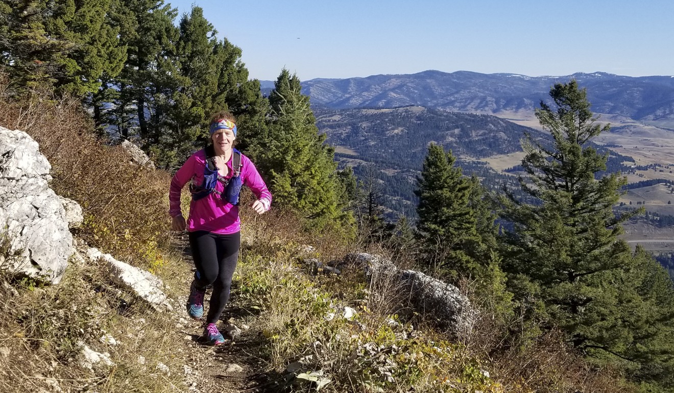 Kimball in training on Chestnut Mountain near her home in Bozeman, Montana. Photo: Nikki Kimball
