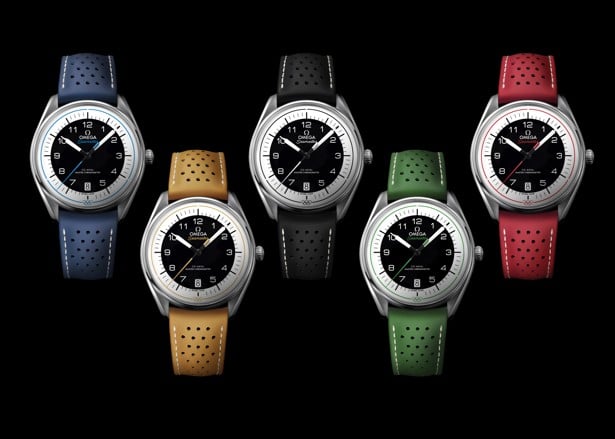 Omega’s Seamaster Olympic Games Collection comes in five colours.