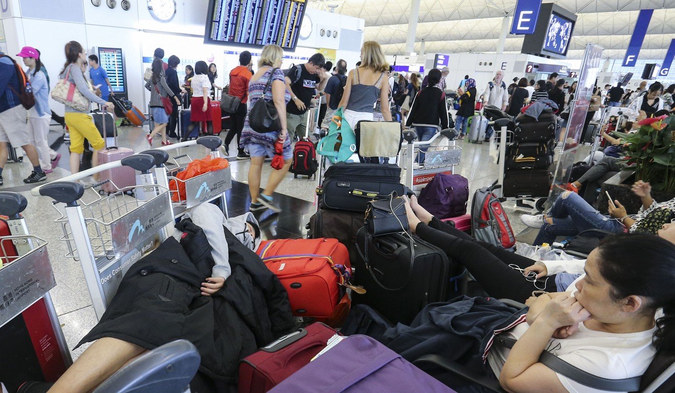 Hong Kong’s airport was ranked the eighth busiest in the world. Photo: Dickson Lee