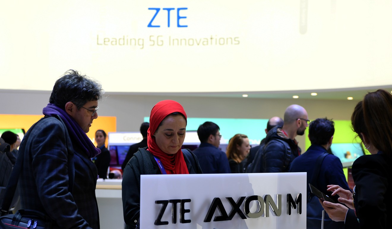 ZTE Corp has predicted it will have a 5G smartphone ready by next year. Photo: Xinhua