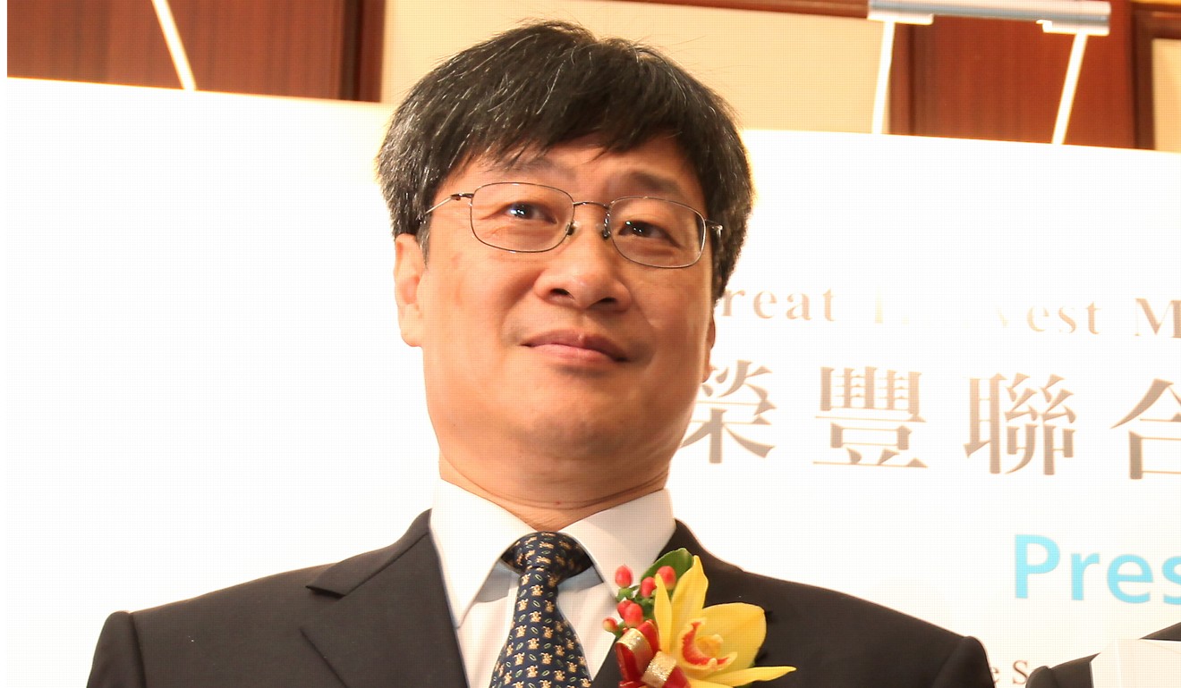 Cao Jiancheng, executive director of Great Harvest Maeta Group Holdings, sold 500,000 shares in the company last week. Photo: SCMP