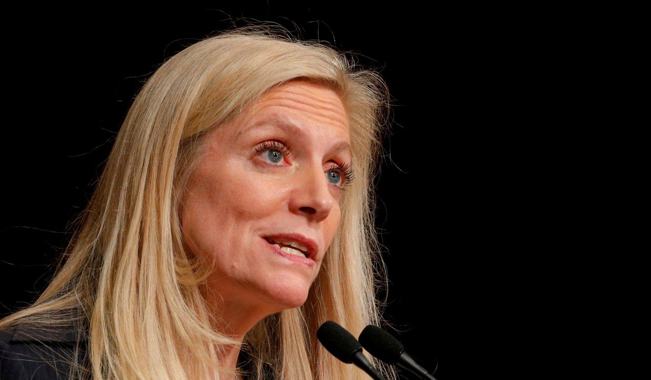 Federal Reserve Board Governor Lael Brainard speaks at the John F. Kennedy School of Government at Harvard University in Cambridge, Massachusetts. Photo: Reuters