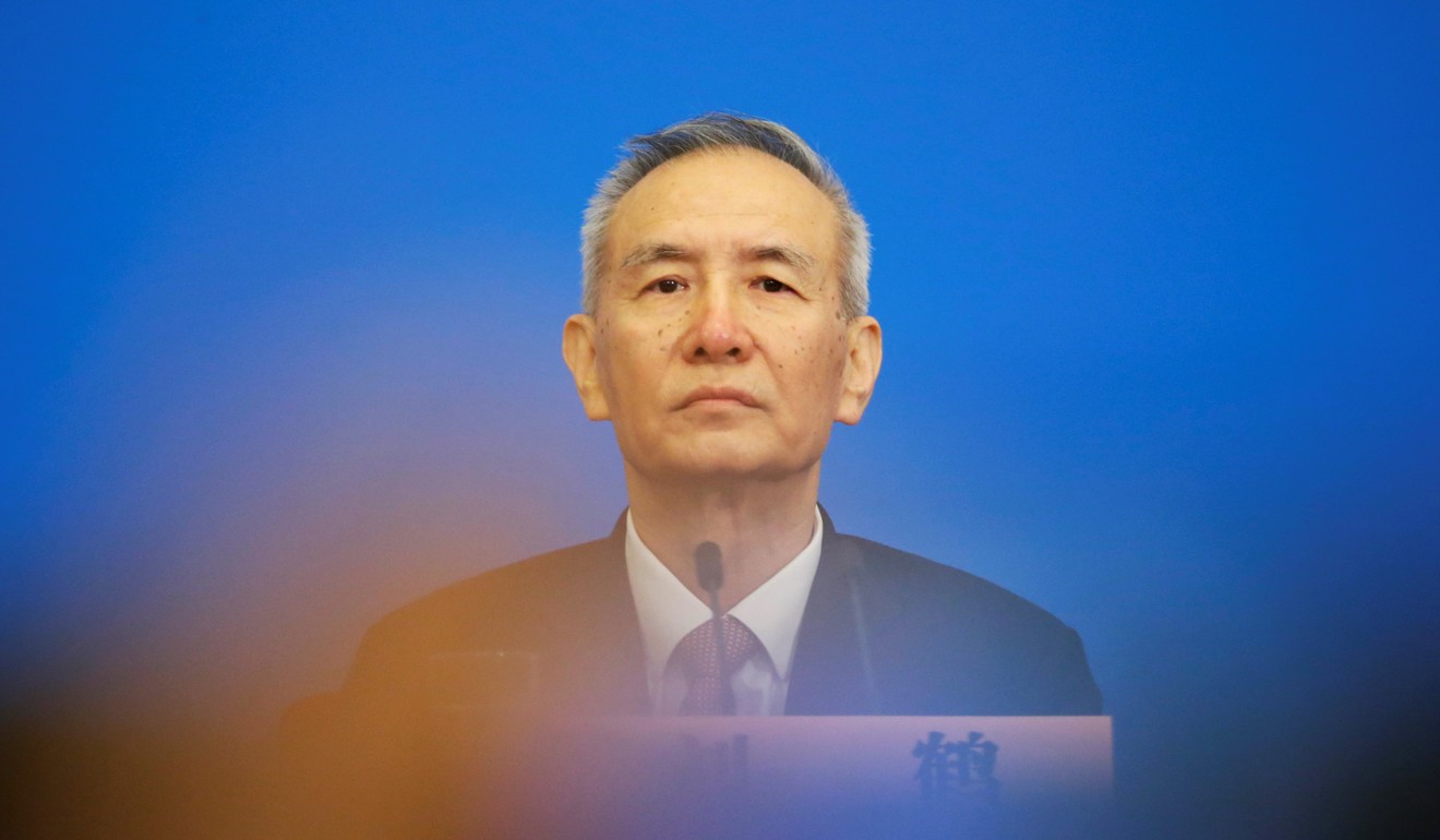 Chinese Vice-Premier Liu He spoke to US Treasury Secretary Steven Mnuchin over the phone on Saturday REUTERS/Jason Lee