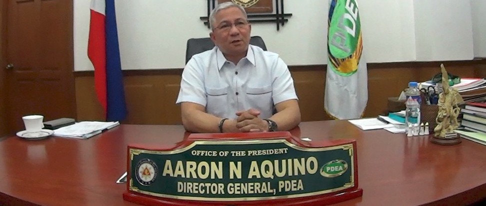 PDEA chief Aaron Aquino. Photo: SCMP 