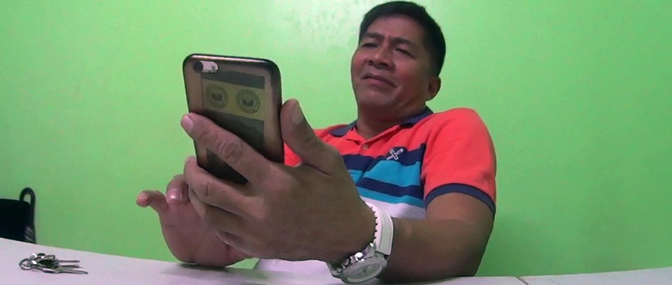 Barangay Chairman Enrique Bunag. Friends call him Eric. Photo: SCMP