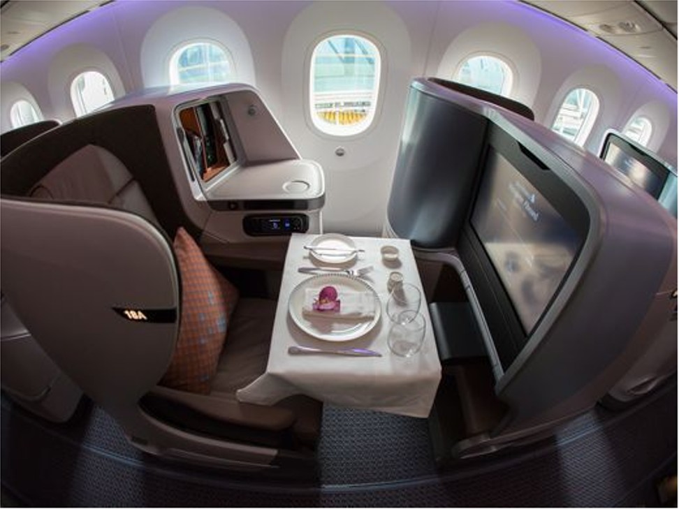 Singapore Airlines unveils new cabin interior for Boeing 787-10 ...