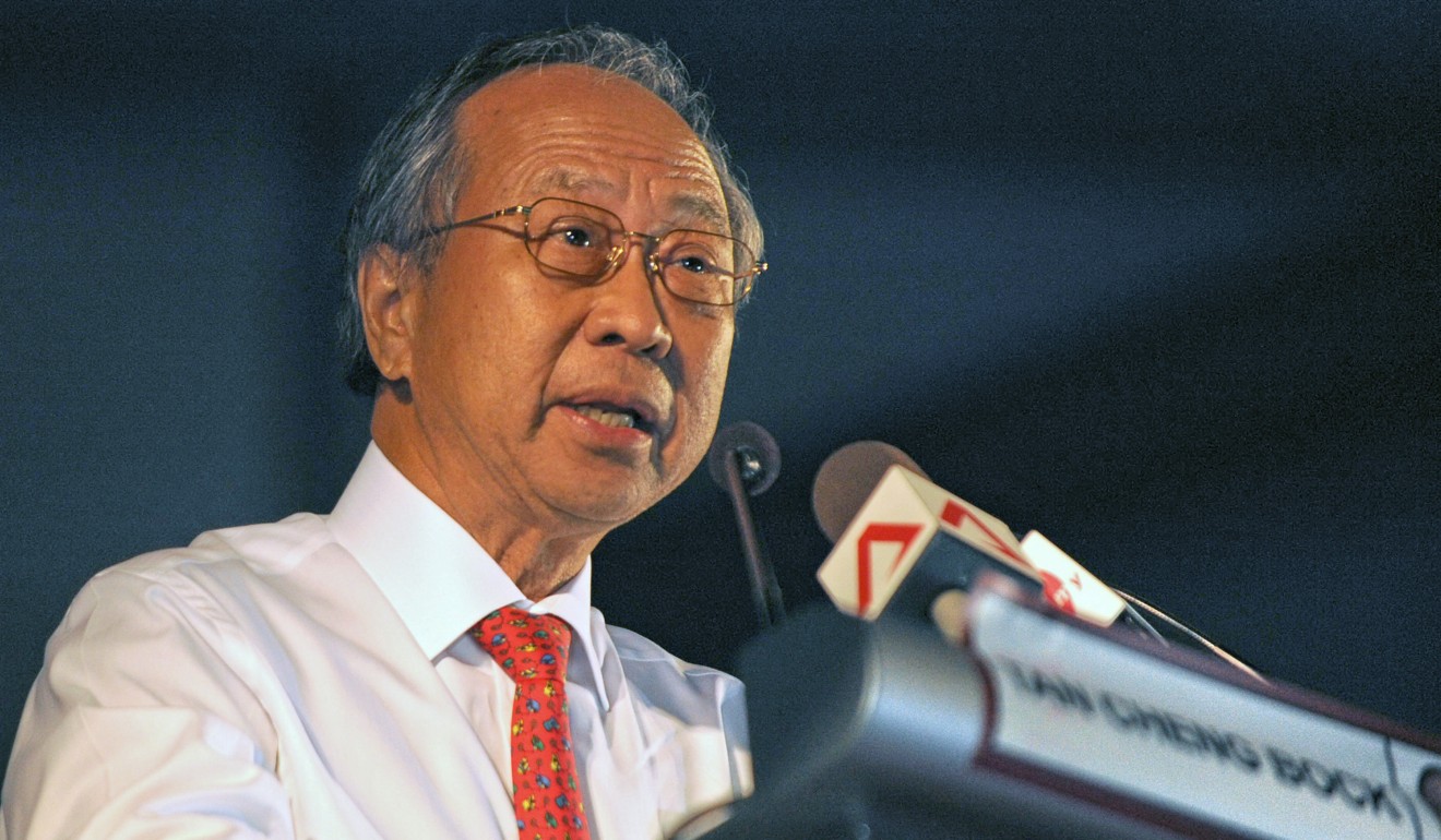 Tan Cheng Bock, the wild card. Photo: AFP