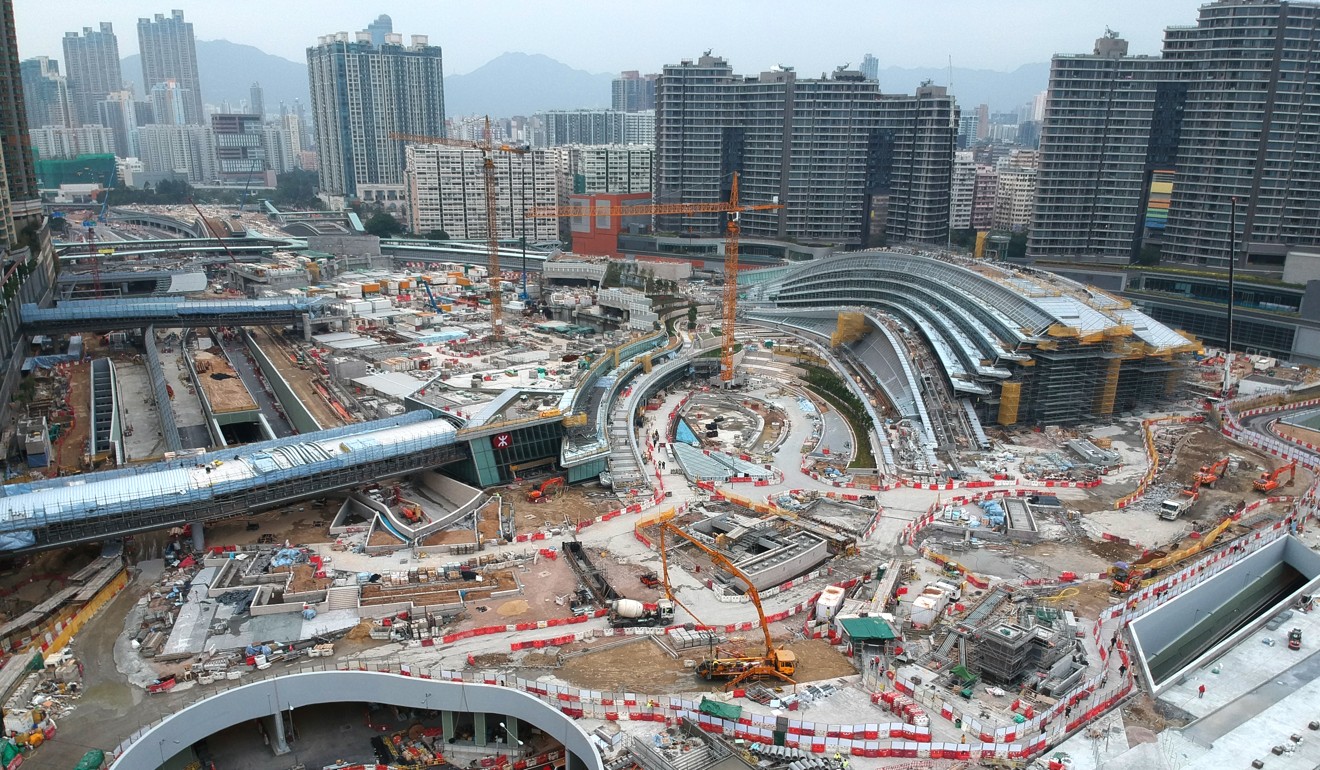There was no mention of the controversial joint checkpoint plan that will allow officials to enforce mainland Chinese law in a small section of the West Kowloon high-speed rail terminus. Photo: Roy Issa