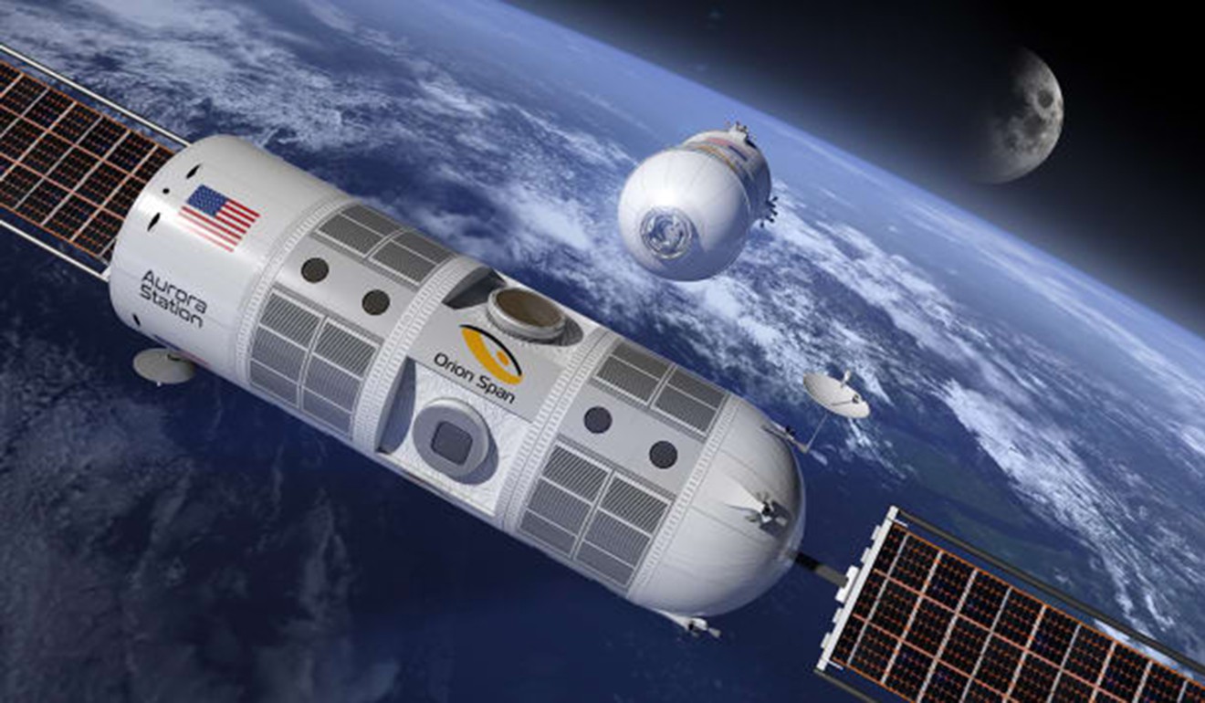 Illustration of Orion Span’s planned luxury space hotel. Photo: Orion Span