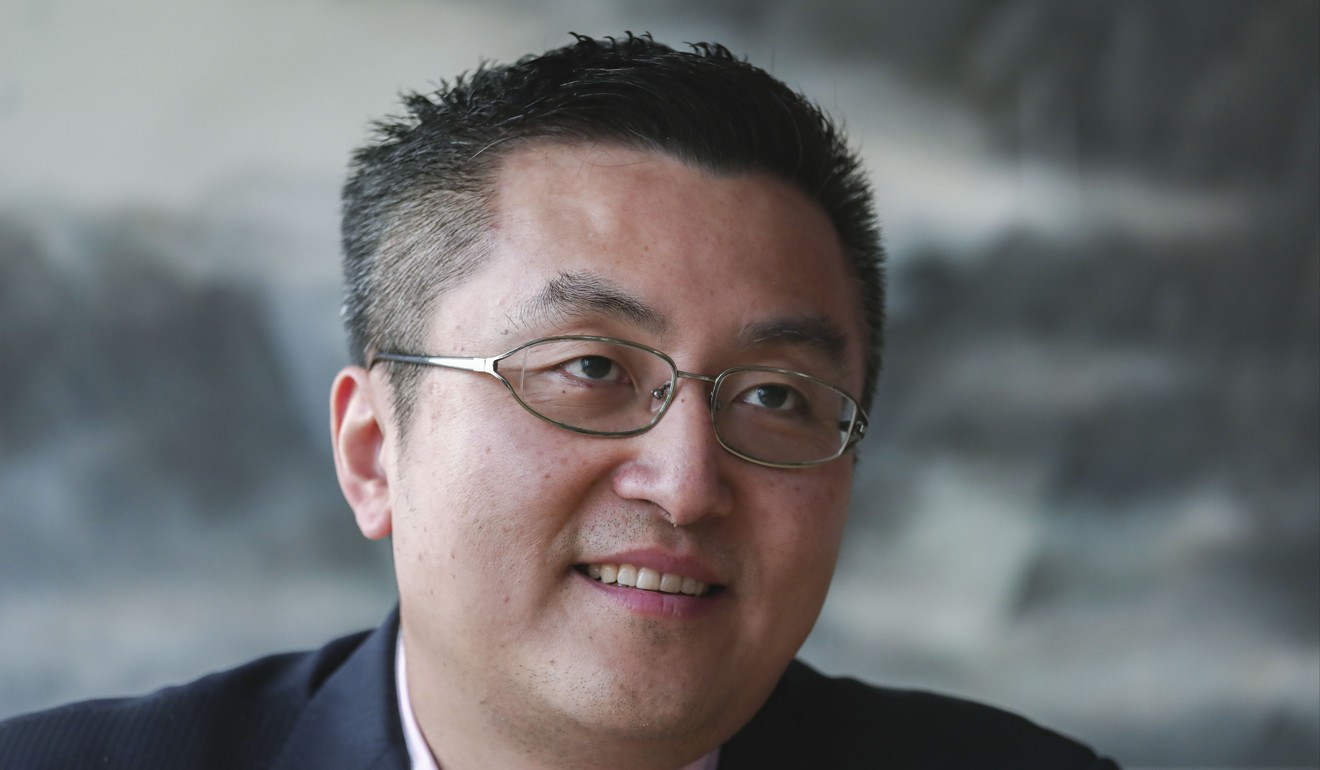 Brian Gu, the newly installed vice-chairman and president of Xiaopeng Motors. Photo: SCMP